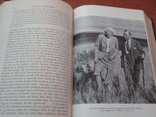 De Luxe Presentation Copy. ERNEST OPPENHEIMER and the economic development of South Africa
