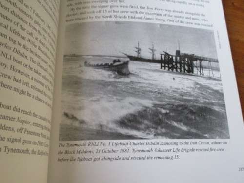 SIGNED. Rescues in the Surf - The story of the SHIELDS LIFEBOATS 1789-1939