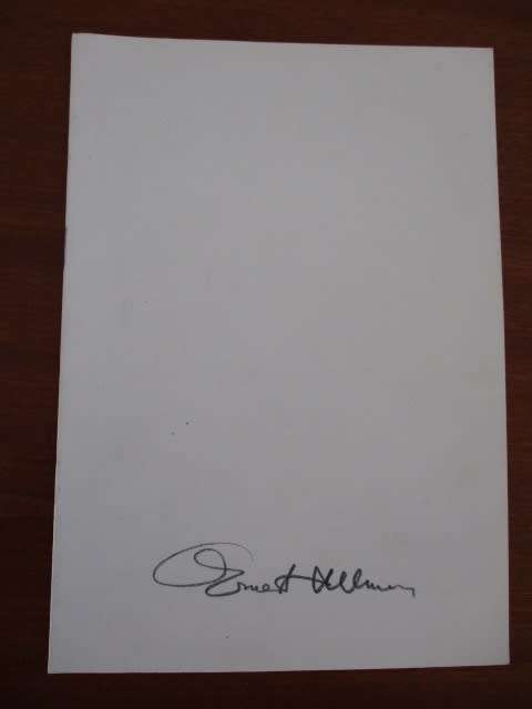 Ernest Ullmann exhibition notice