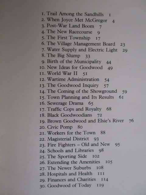 GOODWOOD AND ITS STORY. Eric Rosenthal