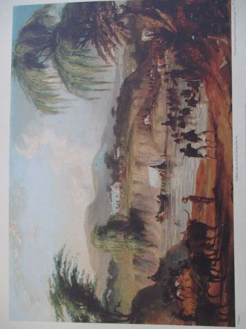 T Baines No 425/500. River Crossing by the Rifle Brigade