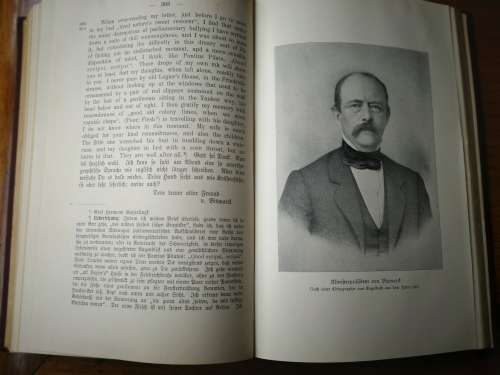 Letters of Bismarck. Bismarckbriefe 1836-1873. Published 1898