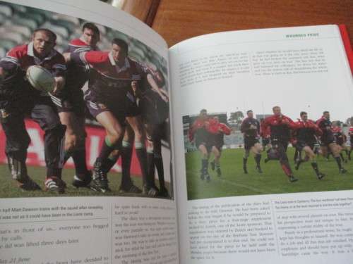 WOUNDED PRIDE THE OFFICIAL BOOK OF THE LIONS TOUR TO AUSTRALIA 2001 M Cleary