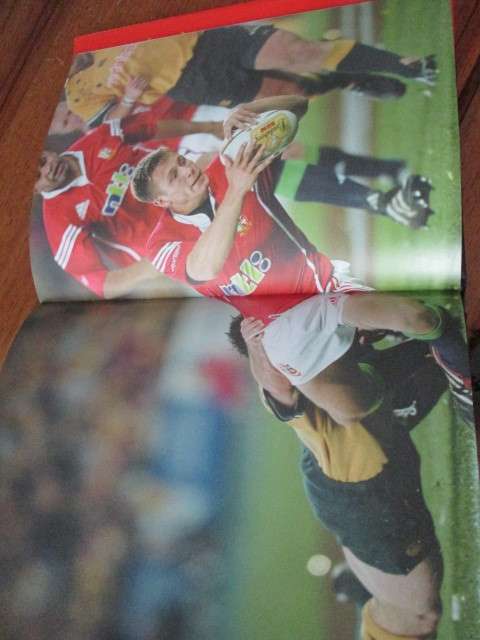 WOUNDED PRIDE THE OFFICIAL BOOK OF THE LIONS TOUR TO AUSTRALIA 2001 M Cleary