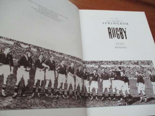 112 YEARS OF SPRINGBOK RUGBY - 1891 to 2003