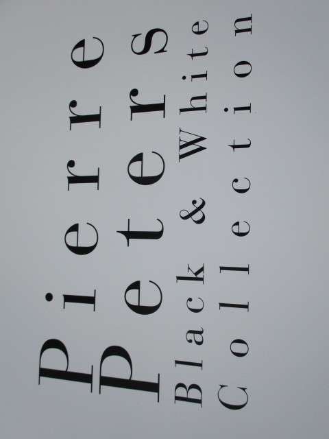 PIERRE PETERS. Black & White Collection