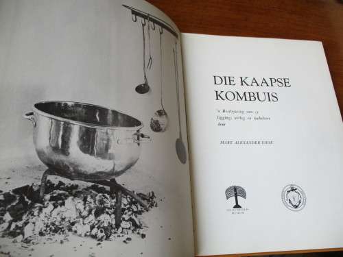 Die Kaapse Kombuis Mary Alexander Cook