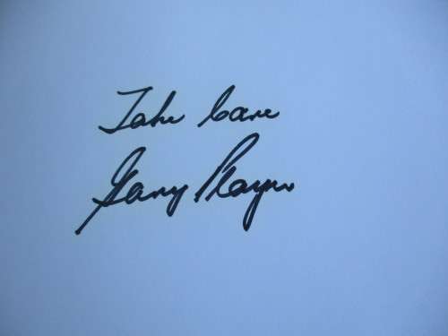 Signed by Gary Player - IN THE PRESENCE OF GARY PLAYER