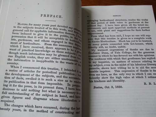 Facsimile of 1851 edition. HOT-HOUSES: construction, heating and ventilation RB LEUCHARS