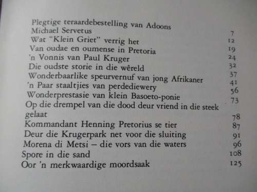 EUGENE N MARAIS Spore in die sand en ander vertellings