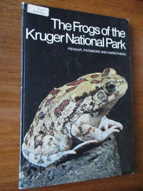 THE FROGS OF THE KRUGER NATIONAL PARK Pienaar, Passmore and Carruthers
