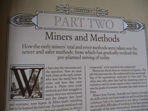 100 YEARS OF MINING JOHANNESBURG CENTENARY So Rich An Inheritance James Ambrose Brown