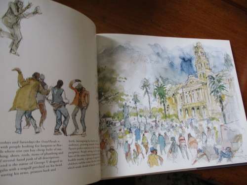 Signed Copy. TONY GROGAN'S CAPE TOWN SKETCHBOOK