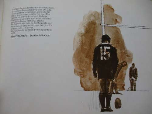 THE GREATEST SERIES. SA vs NZ 1970. Text and illustrations by Rufus