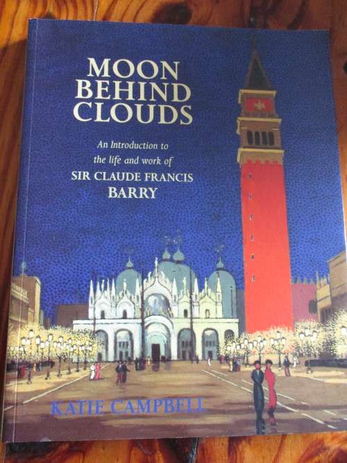 Claude Francis Barry 1883-1970. MOON BEHIND CLOUDS