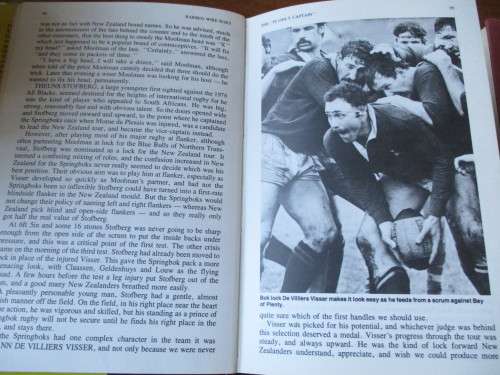 BARBED WIRE BOKS. 1981 Springbok tour in New Zealand by Don Cameron