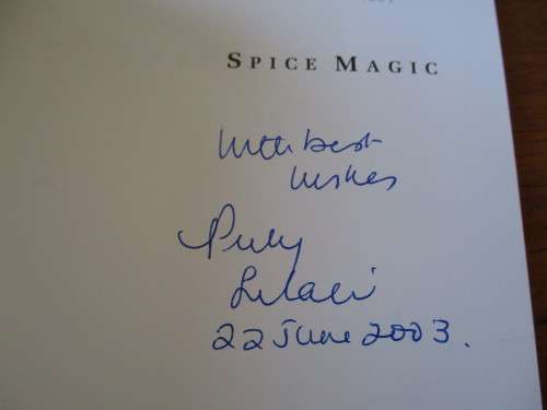 SIGNED. SPICE MAGIC An Indian Culinary Adventure Pinky Lilani