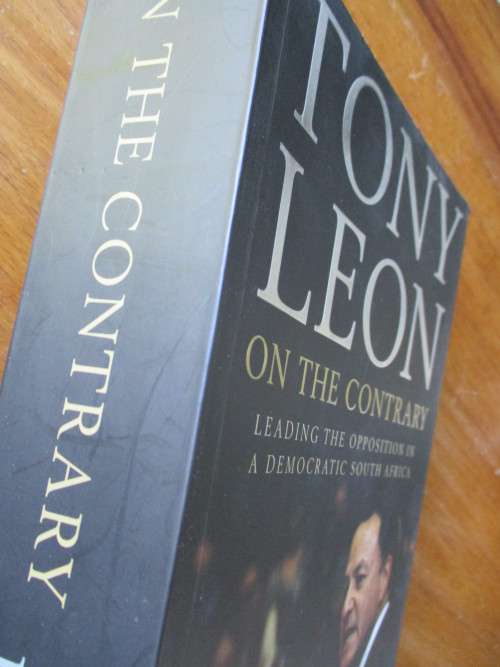 Signed copy. TONY LEON - ON THE CONTRARY