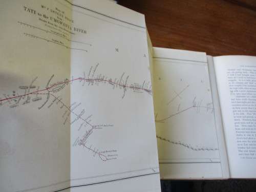 MATABELE LAND AND THE VICTORIA FALLS  Frank Oates edited by C.G. Oates