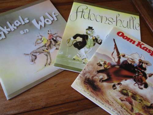 OOM KASPAAS &  ADOONS HULLE & JAKKALS EN WOLF. T.O Honiball