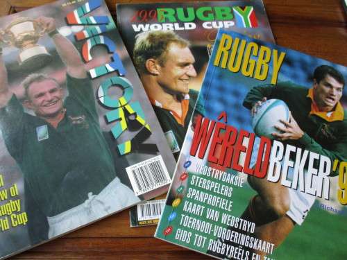 3 RUGBY WORLD CUP 1995 books