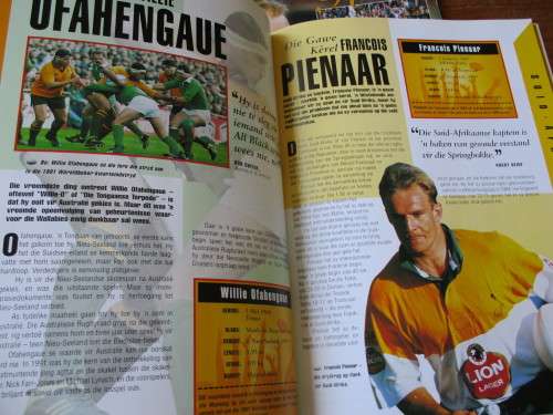 3 RUGBY WORLD CUP 1995 books