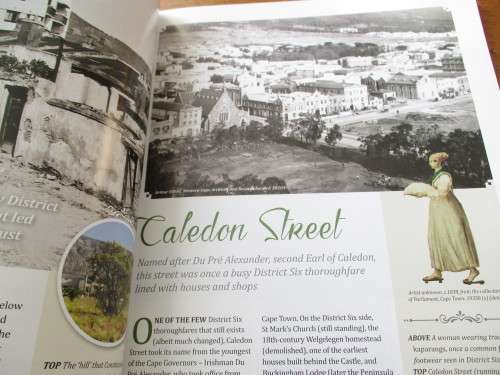 Signed Copy. BEHIND THE CASTLE. The early estates, houses, streets & residents of DISTRICT SIX