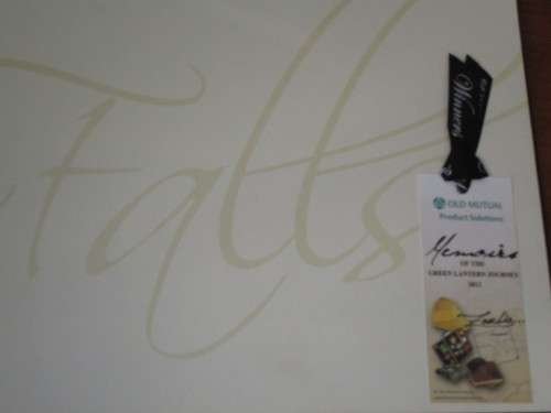 THE MAGNIFICENT VICTORIA FALLS. Signed Tom Varley