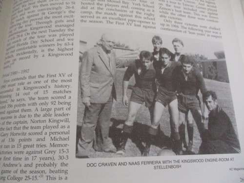 Still Upon a Frontier. A History of KINGSWOOD COLLEGE 1892-1993. Grahamstown
