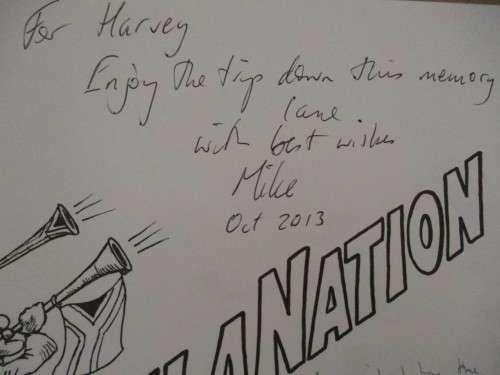 ZAPIRO on SA Sport 1995-2013. VUVUZELA NATION. Inscribed by writer Mike Wills