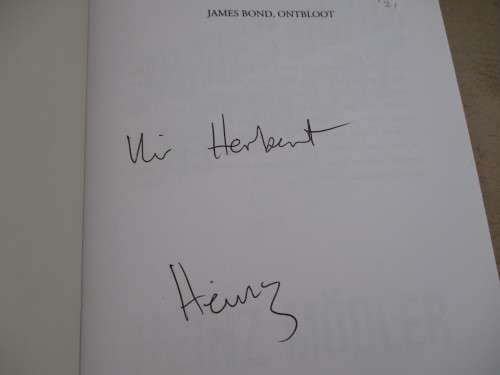 JAMES BOND, ONTBLOOT. Heinz Modler