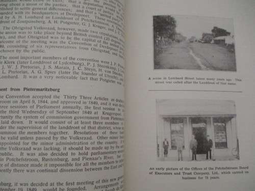 The Story of Potchefstroom. A CENTURY OF HISTORY. By Geoffrey Jenkins