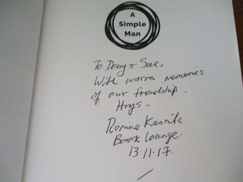 SIGNED.  A SIMPLE MAN  Kasrils and the ZUMA ENIGMA  Ronne Kasrils
