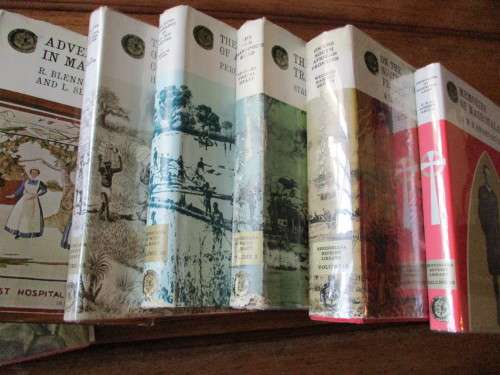 7 Volumes of RHODESIANA REPRINT LIBRARY Series