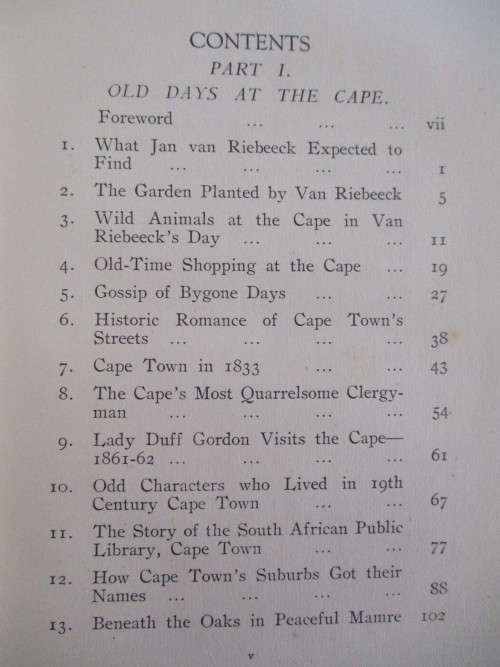 SOUTH AFRICAN YESTERDAYS  Annette Joelson