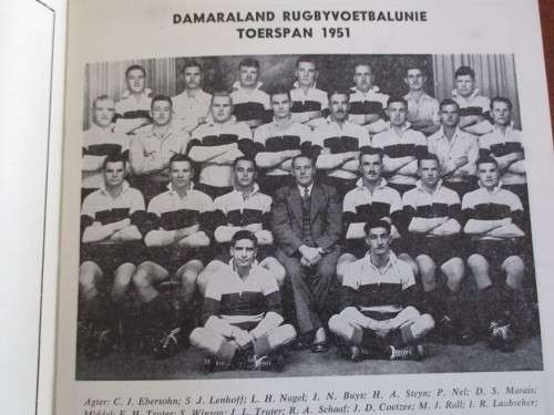 UNITED EN SY MENSE 1916-1966. Windhoek rugby