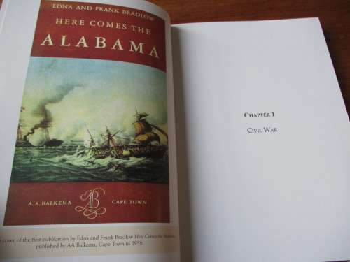 HERE COMES THE ALABAMA  ' Daar ko die Alabama'  Edna and Frank Bradlow