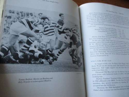 THE NATAL RUGBY STORY  Alfred Herbert