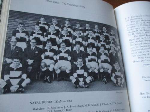 THE NATAL RUGBY STORY  Alfred Herbert