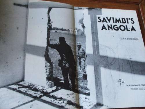 SAVIMBI'S ANGOLA  Cloete Breytenbach