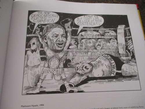 NELSON MANDELA  A life in cartoons  Edited by Harry Dugmore, Stephen Francis & Rica