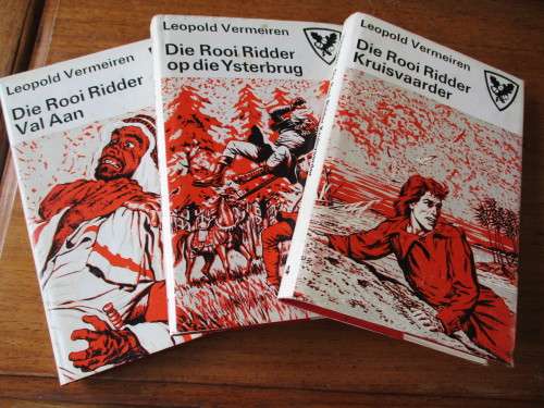 DIE ROOI RIDDER   VOLUMES 4, 6 en 7  Leopold Vermeiren