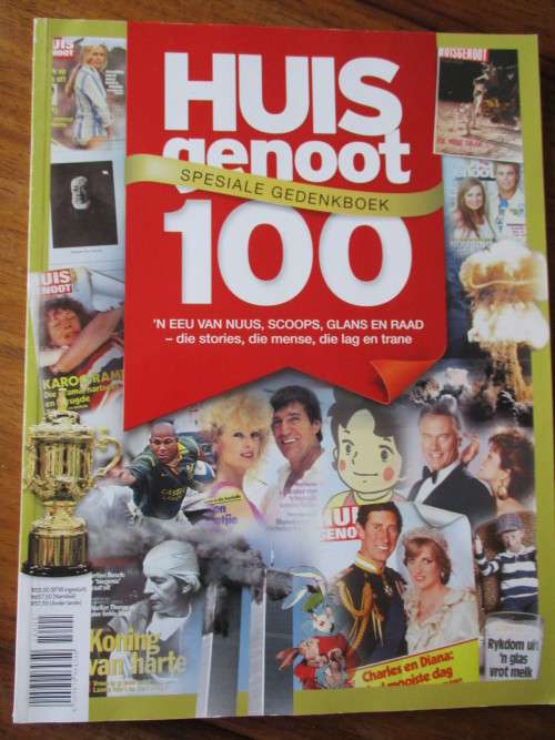 HUISGENOOT 100  Spesiale Gedenkboek.