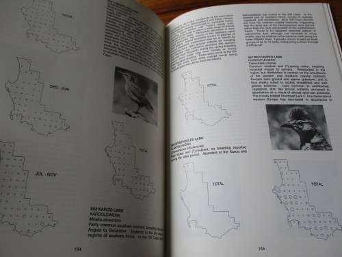 ATLAS OF THE BIRDS OF THE SOUTH WESTERN CAPE