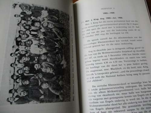 GEDENKBOEK  Die Wolmaranstadse Laerskool 1904-1964
