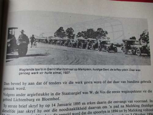 LICHTENBURG 1865-1985  A.D. Bosnman