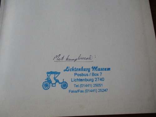 LICHTENBURG 1865-1985  A.D. Bosnman