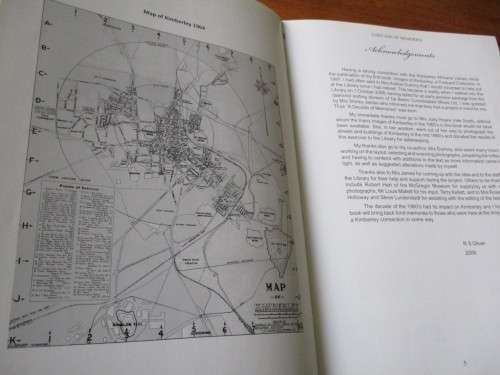 SIGNED. Kimberley in the 1960's. A DECADE OF MEMORIES. Richard Oliver