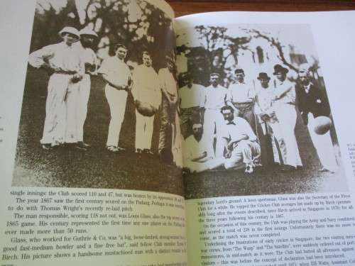 THE SINGAPORE CRICKET CLUB - Est 1852