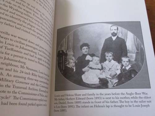 GERALD SHAW - FAMILY CHRONICLE